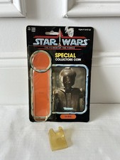 STAR WARS EV 9D9 POTF CARDBACK W ATTCH BUB KENNER VINTAGE 1985 JABBA HUTT R2D2 picture
