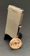 Antique VICTORIA Cir 1890 German Pocket Lamp Cap Lighter Unusual Mechanics 22pic picture