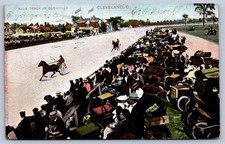 K58/ Cleveland Glenville Ohio Postcard c1910 Harness Horse Race Track 319 picture