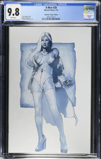 RARE X-MEN #28 CGC 9.8 1/2024 DELL'OTTO MMA FROST VIRGIN EDITON MARVEL COMICS picture