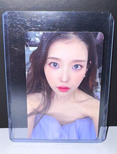 HILAC IU 5th Album Lilac Photocard Standard Size Autographed Signed by IU picture
