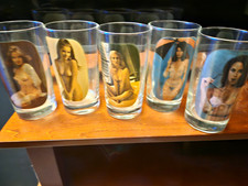 Vintage 70s 80s Nude Glasses Bar Ware Naked picture