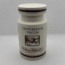 Vintage Gentleman’s Talcum Jar - London Perfume Co. Staffordshire England -Empty picture