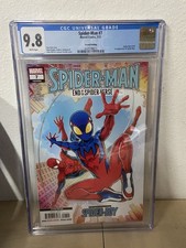 CGC White Pages 9.8 Spider-Man #7 2nd Print 1st App Spider-Boy Marvel (2023) picture