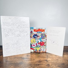 VTG Koosh Kins Comic Archie #1 w/ OG Story Board Signed | Writer Mike Pellowski picture