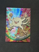 2000 Topps Chrome Pokémon T.V. Series 1 Mankey SPECTRA #56 picture
