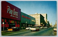 Sacramento California Downtown K Street Pay Less Drug Store Woolworth's Postcard picture