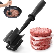 Ergonomic Meat Chopper with 5-Curve Blades for Effortless Ground Beef Smasher picture