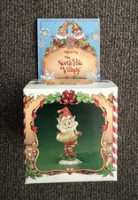Enesco 1986 North Pole Village “Swifty” #871869 Sandy Zimnicki picture