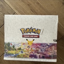 Pokémon 30th Anniversary Celebration 10 Mini Tin Display Case Sealed picture