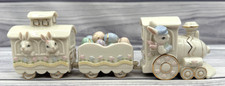 LENOX OCCASIONS PORCELAIN 3 PIECE EASTER TRAIN picture