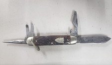 VINTAGE 1876/1941 ULSTER DWIGHT DIVINE & SONS BOY SCOUT KNIFE, Model 1302 Tight picture