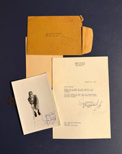 Sammy Davis Jr. Signed Photo & Signed 1965 Letter w/ Envelope (Original) picture