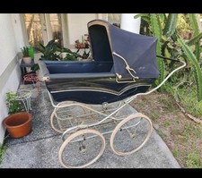 Vintage Silver Cross pram baby stroller carriage Great Britain picture