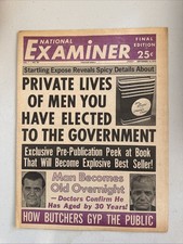 1970 Sept 14th National Examiner Newspaper, Man Becomes Old Overnight (VRN10B picture