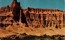 Castle Butte Canyon Badland South Dakota SD Sand Dunes Postcard Unused UNP VTG picture