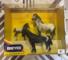 Breyer Classic Appaloosa Mustang Family Set #3349 Vintage 1996 NIB picture