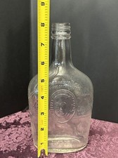 Vintage 1930's Harry Wilken & Family Distillery Embossed Empty Whiskey Bottle picture