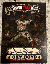 Prime Time 1986 Trash Talk Kids Oily Boyd Oil Can Boyd Auto Insert Card #310 picture