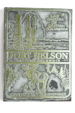 Fort Nelson British Columbia Canada Newspaper Print Bock Moose Oil Gas picture