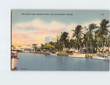 Postcard New River near Andrews Ave. Fort Lauderdale Florida USA picture
