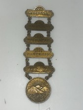Victorian New York National Guard Marksman Badge Medal 1888-1892 picture