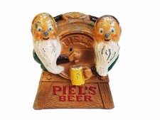 Vintage Piel's Beer Bar Countertop Caddy and Foam Scraper Holder. Made In USA picture