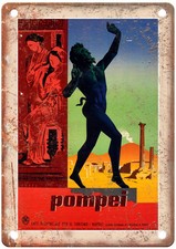 Vintage PUPPO Mario Travel Poster Retro Look Sign T1653 picture