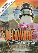 Delaware with Lighthouse Souvenir Playing Cards picture