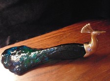VTG AVON REGAL Peacock Decanter Bottle FULL 4 oz. Bottle w MOOONWIND Cologne EUC picture
