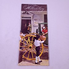 1973 Colonial Williamsburg Virginia Brochure Pamplet Vintage Mint picture
