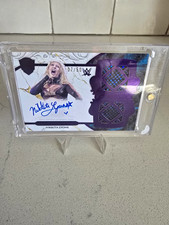 Topps 2025 Royalty WWE Nikkita Lyons Regalia Relic Signatures Auto /50 picture