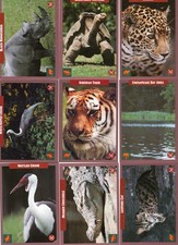 1992 Endangered Animals Complete Set Of Trading Cards 50 Cards RARE MINT picture