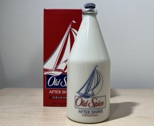 Vintage 90’s Old Spice After Shave Original Shulton 6.37oz P&G 1993 New In Box picture