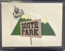1998 South Park Comic Images #1 Title Page Disclaimer Single Card 1st Card Ever picture