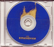 USS Birmingham CL 62 CRUISE BOOK  WWII on CD  RARE Navy picture