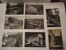 12 (1940'S) FRANCE POSTCARDS - SIGNED - YVON & MORE POSTCARDS - TUB MMMM picture