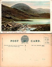Postcard Styhead Tarn and Great Head Scafell mountain Lake England picture