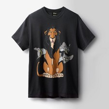 🔥Disney x Bobby Kim - SCAR - THE LION KING - T-Shirt - M💥 picture