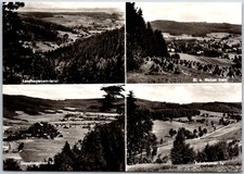 Valley Landscapes Forests Farmland Erlbach Germany RPPC Postcard picture