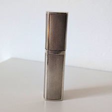 Vintage Asprey Sterling Silver Engine Turned Perfume Atomiser Travel Bottle picture
