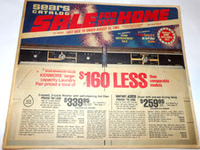 VTG 1983 SEARS CATALOG FOR THE HOME SALE/APPLIANCES/TVs/STEREOS/VIDEO GAMES/LAMP picture