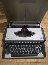VTG  Pre War Olympia Traveller Portable Typewriter In Case Made in Yugoslavia 78 picture