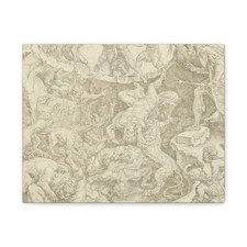 Maarten van Heemskerck - Geschiedenis van Daniël, Bel - Canvas Wall Art picture