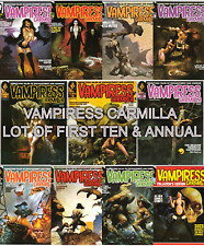 Vampiress Carmilla Magazine Lot of First Ten (10) & Annual Warrant Pubs Unread picture