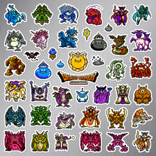 Dragon Warrior Quest Monsters Magnets Game Boy Color Pixel Art 43 Magnet Pack picture