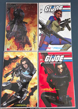 G.I. Joe Lot Of 4 Books Signed Mike Mayhew w/ COA's & 6 Other GI Joe Books picture