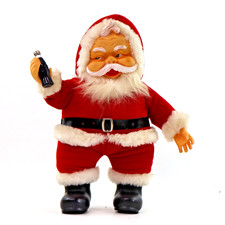 Vintage Coca Cola Santa Claus Doll 15