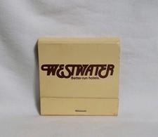 Vintage Westwater Inn Hotel Matchbook Olympia Washington Advertising Full picture
