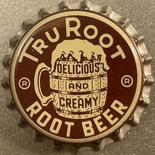 Vintage 1947-1950s Tru Root Root Beer Cork Bottle Cap 🧴 Baltimore Soda picture